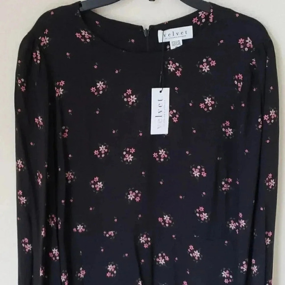 NWT Velvet Winola Floral Printed Challis D… - Picture 7 of 11